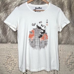 Threadless Panda King Kong Short Sleeve Graphic T-Shirt